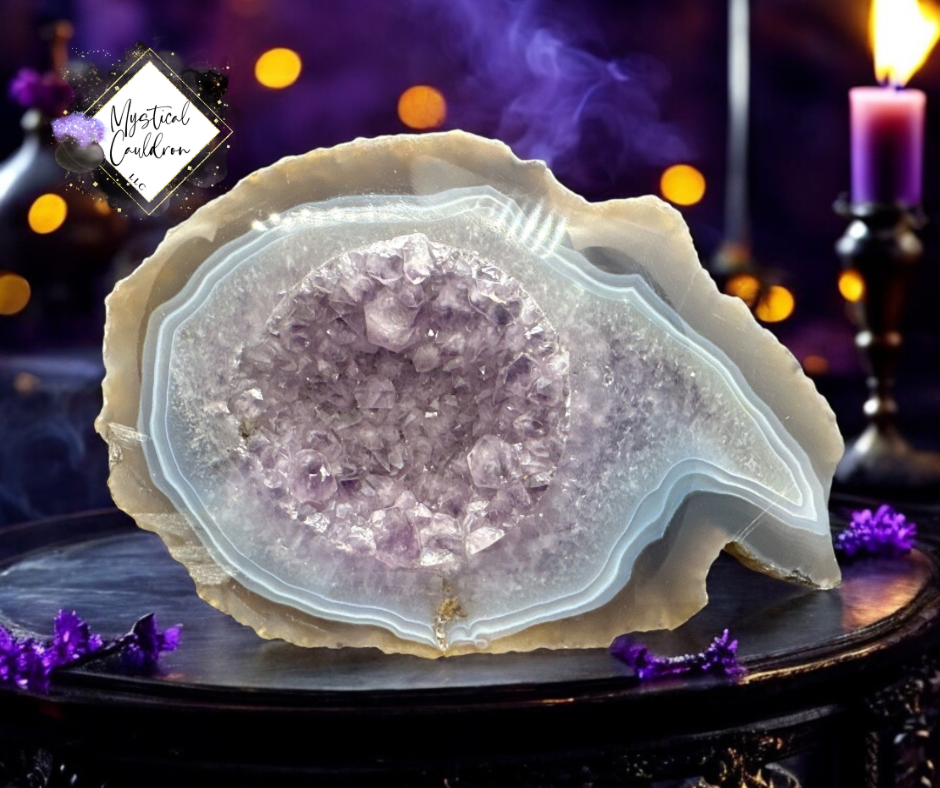 Geode Amethyst Agate