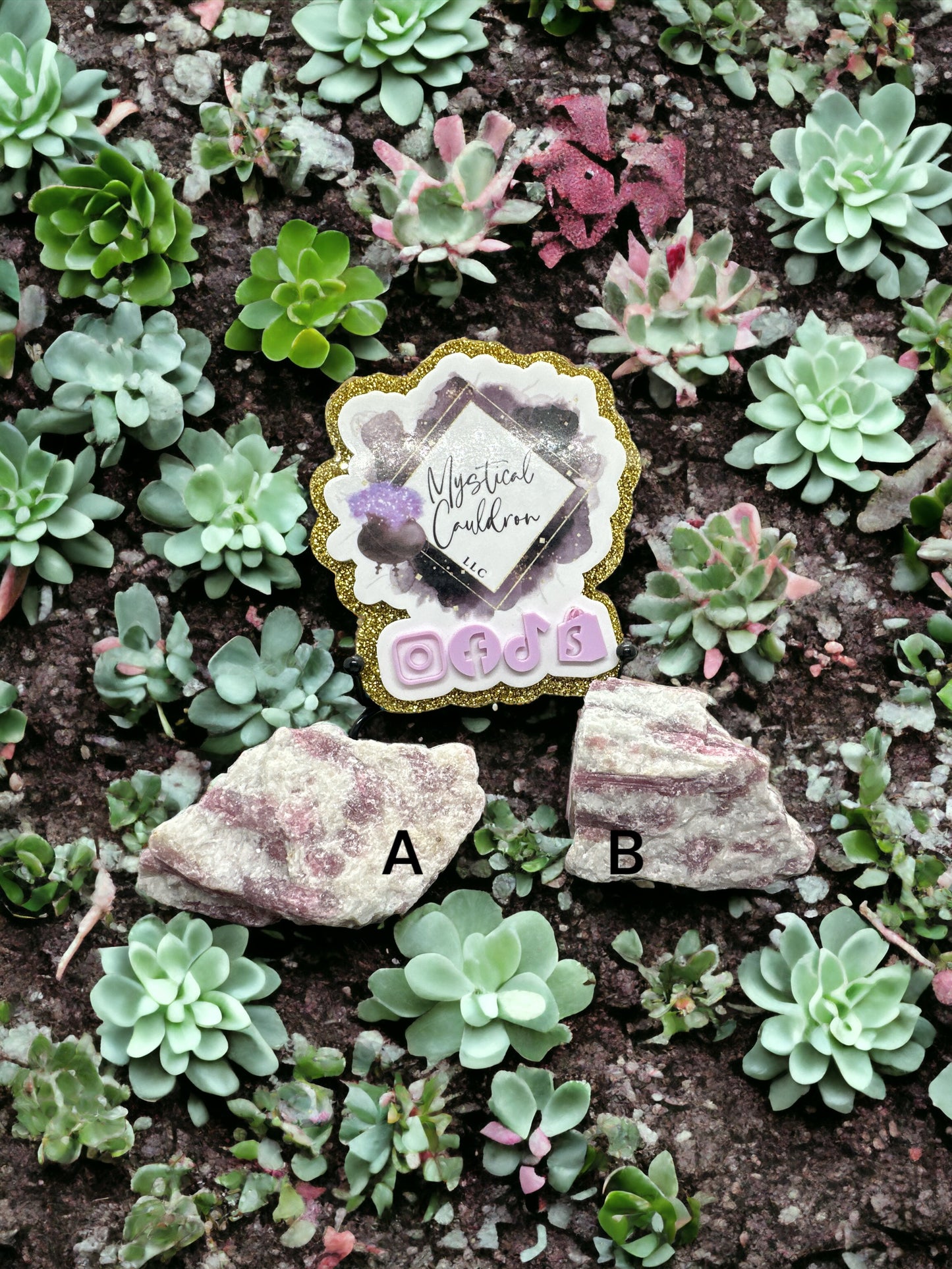 Pink Tourmaline Specimens