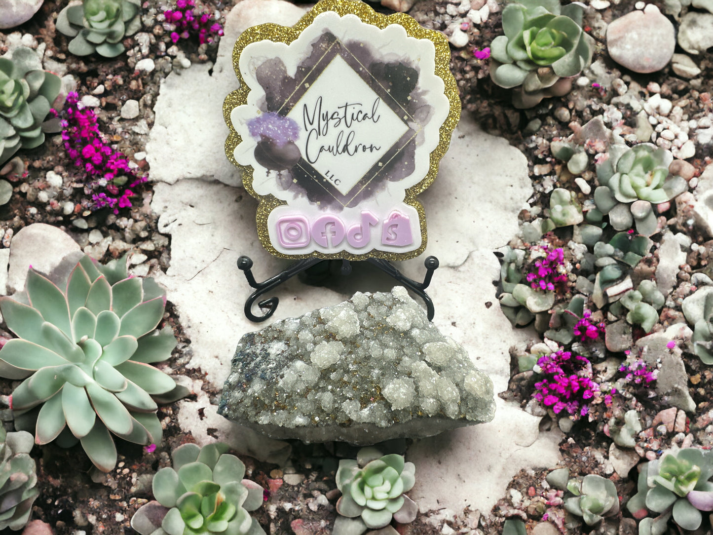 Barite with Pyrite