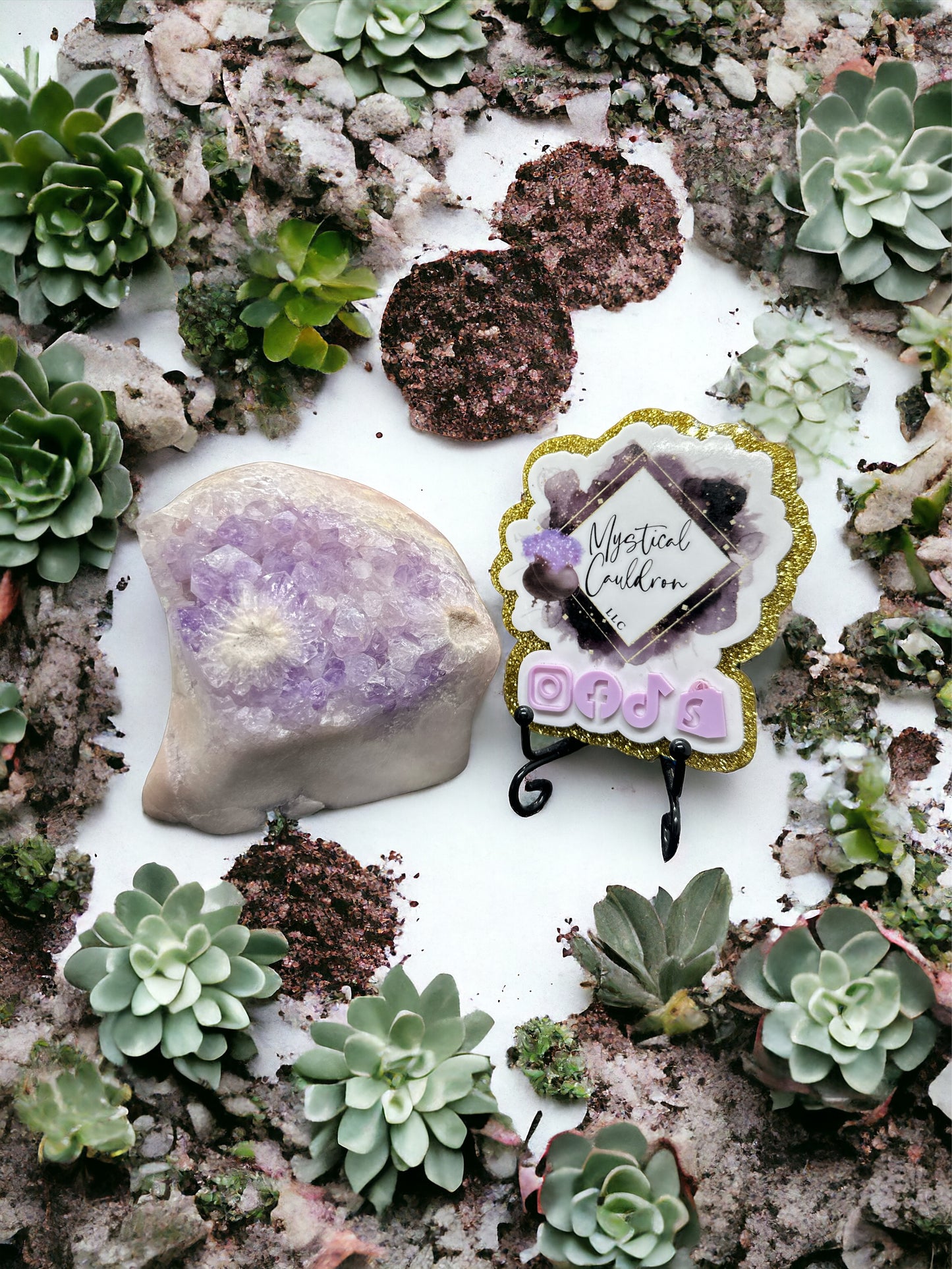 Pink Amethyst Free form