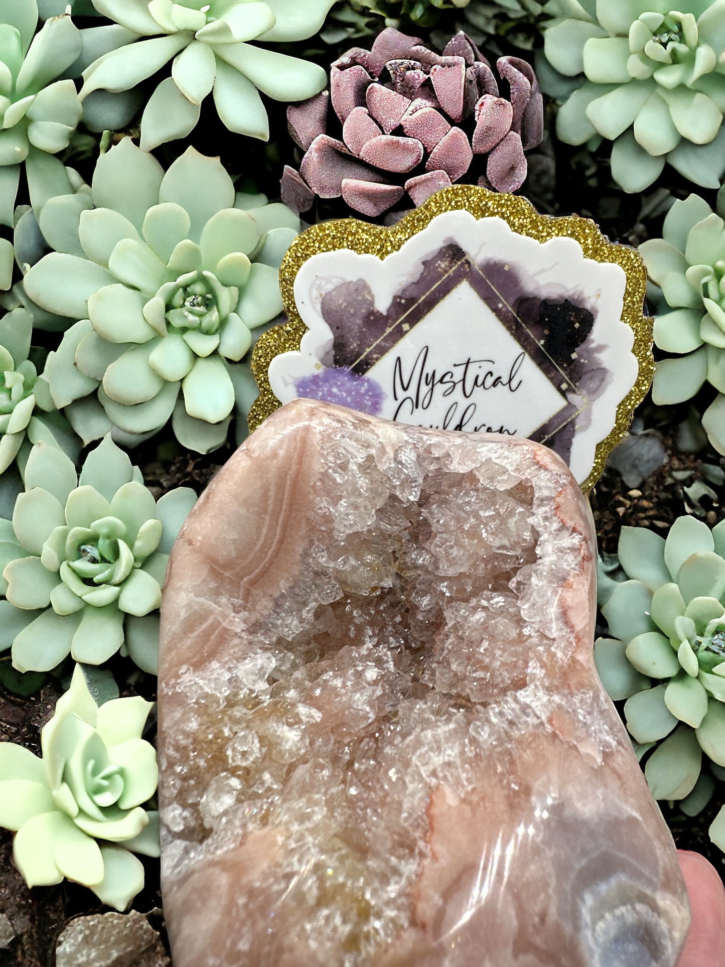 Pink Amethyst Free form