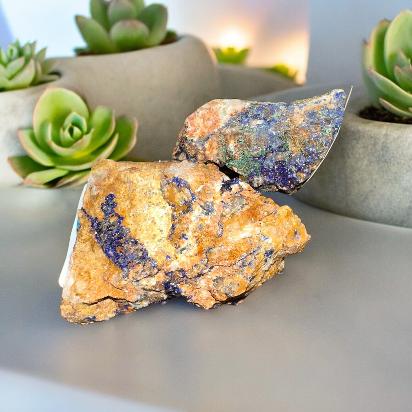 Azurite raw