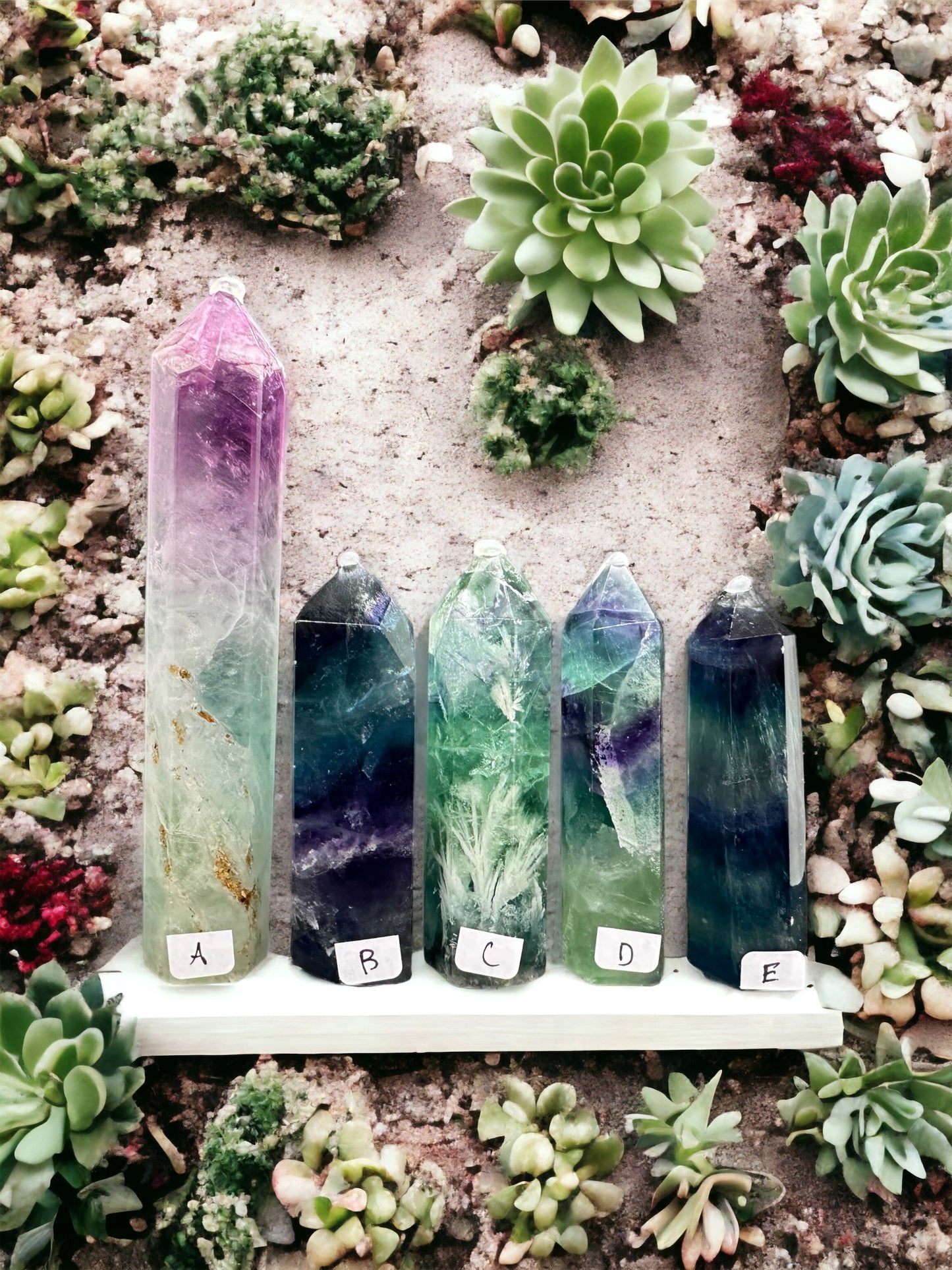 Fluorite Points