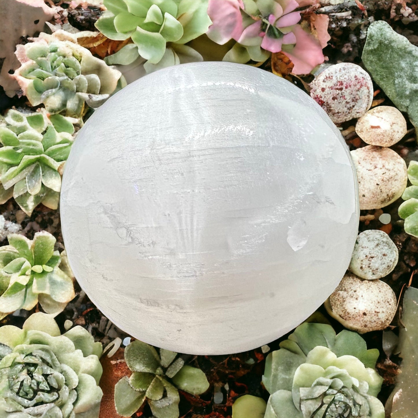 Selenite Sphere