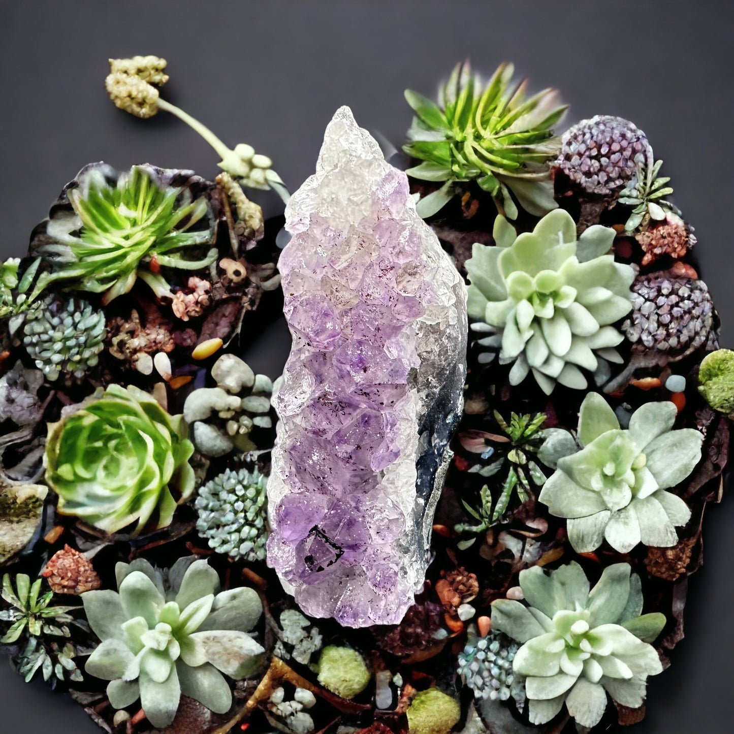 Amethyst Cluster