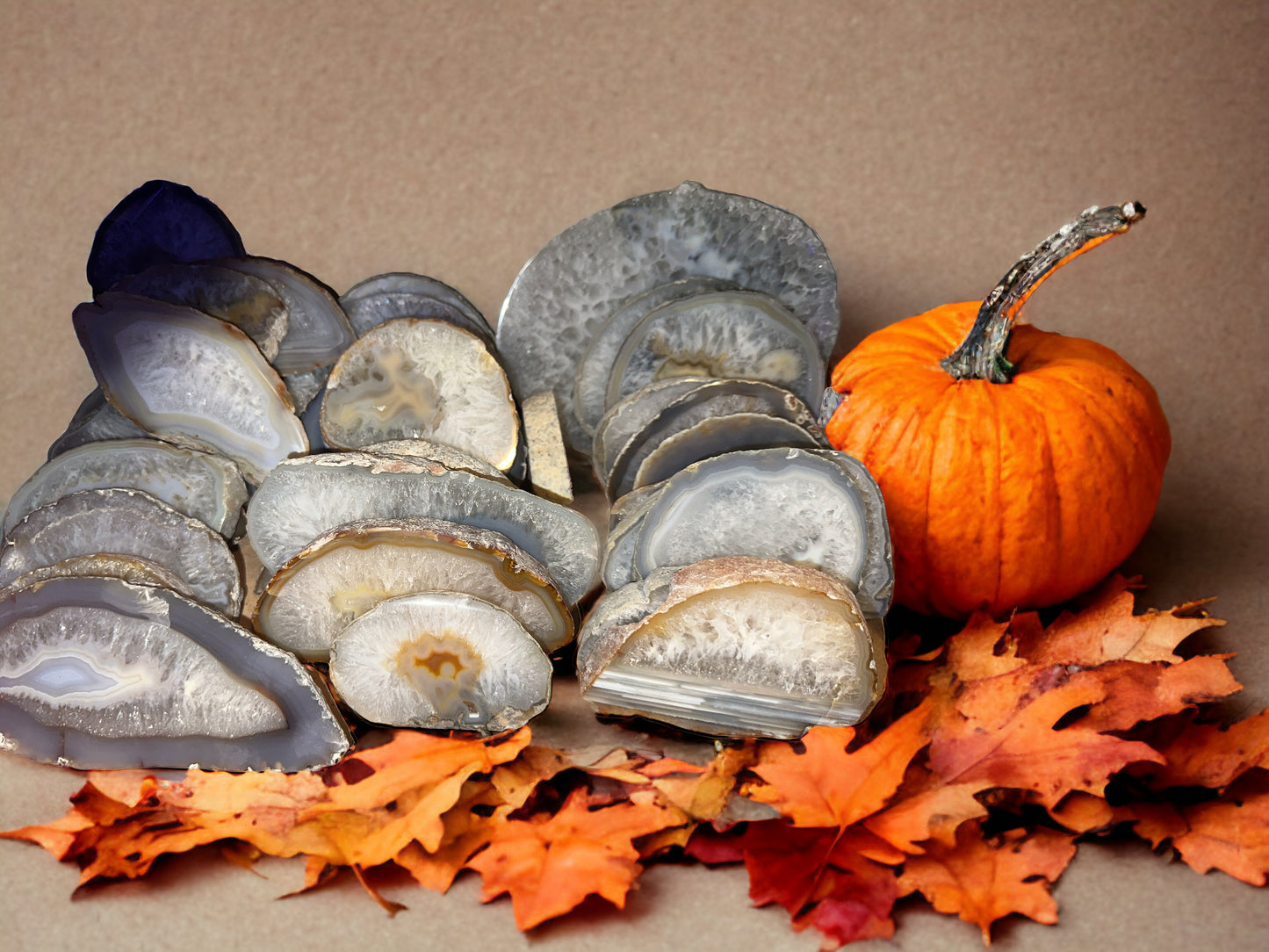 Agate slices