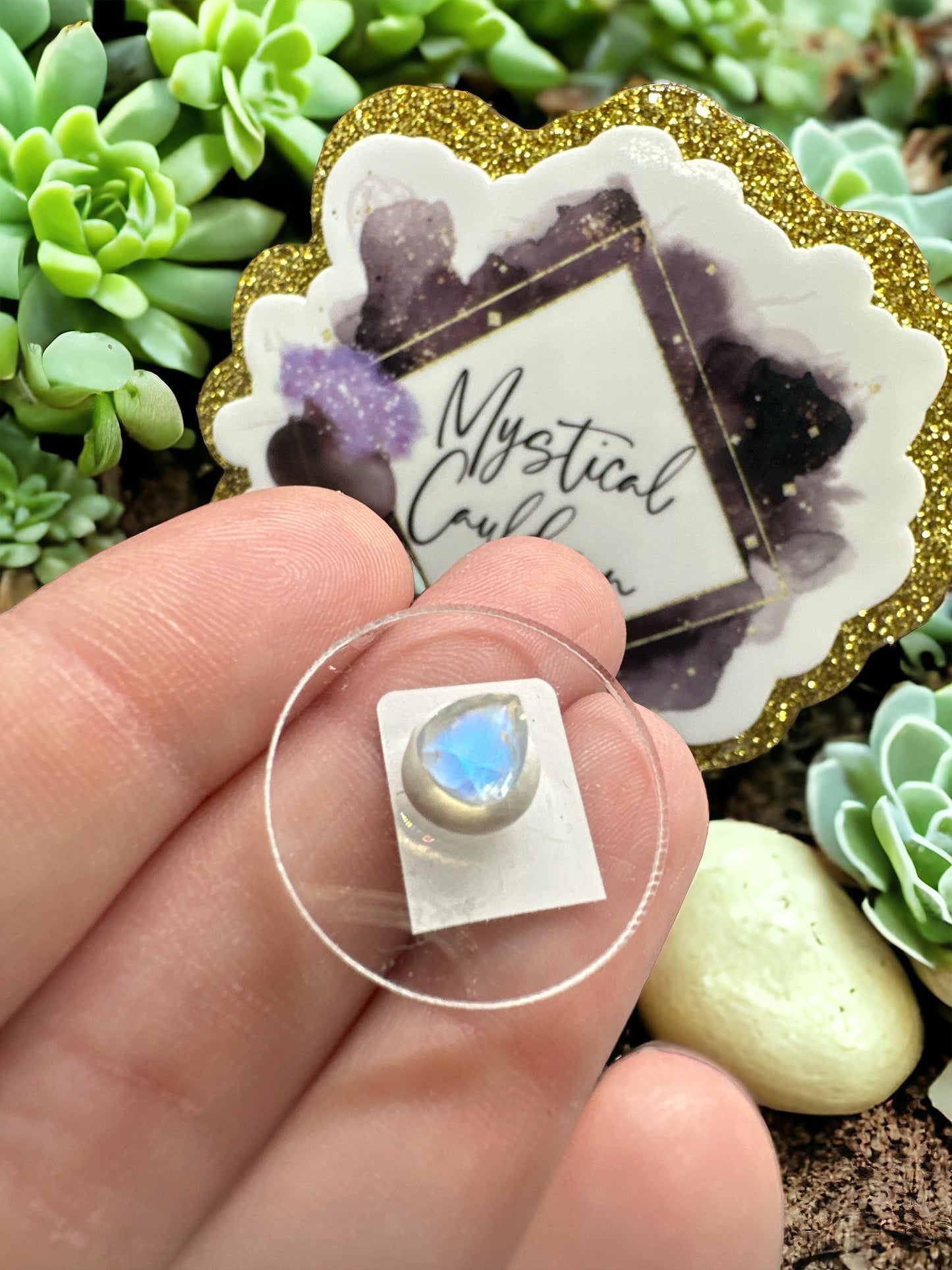 Moonstone Cut Gem