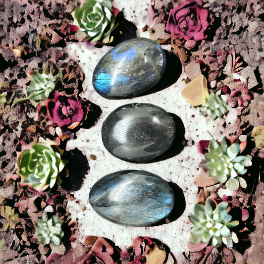 Labradorite Palm Stone