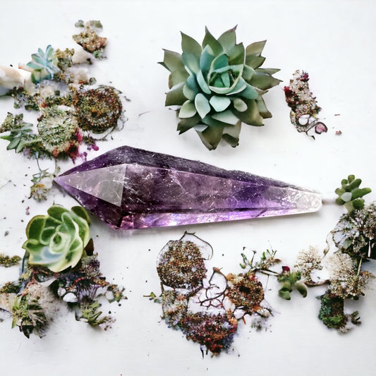 Amethyst wand small