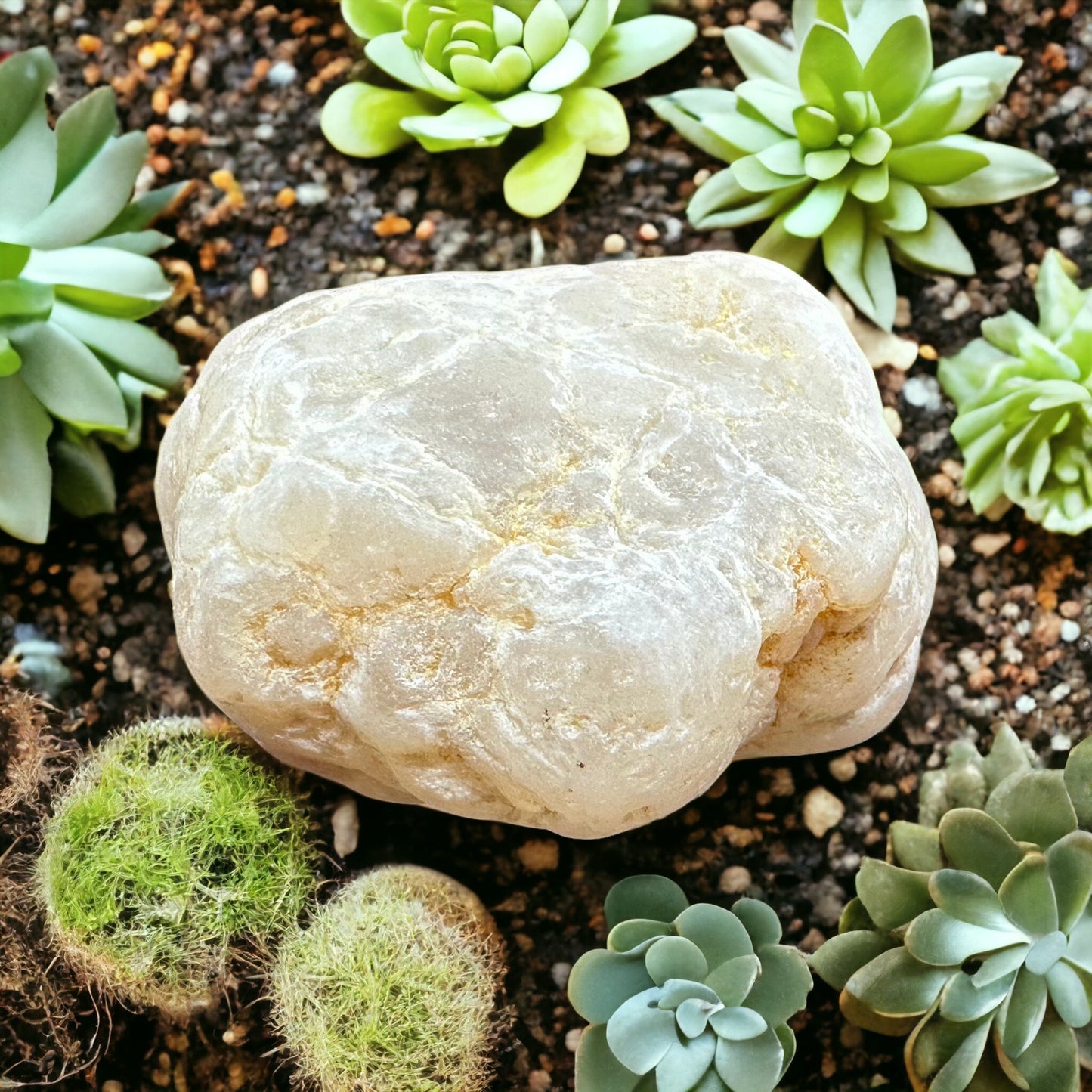 Small UV Reactive Unopened Geode