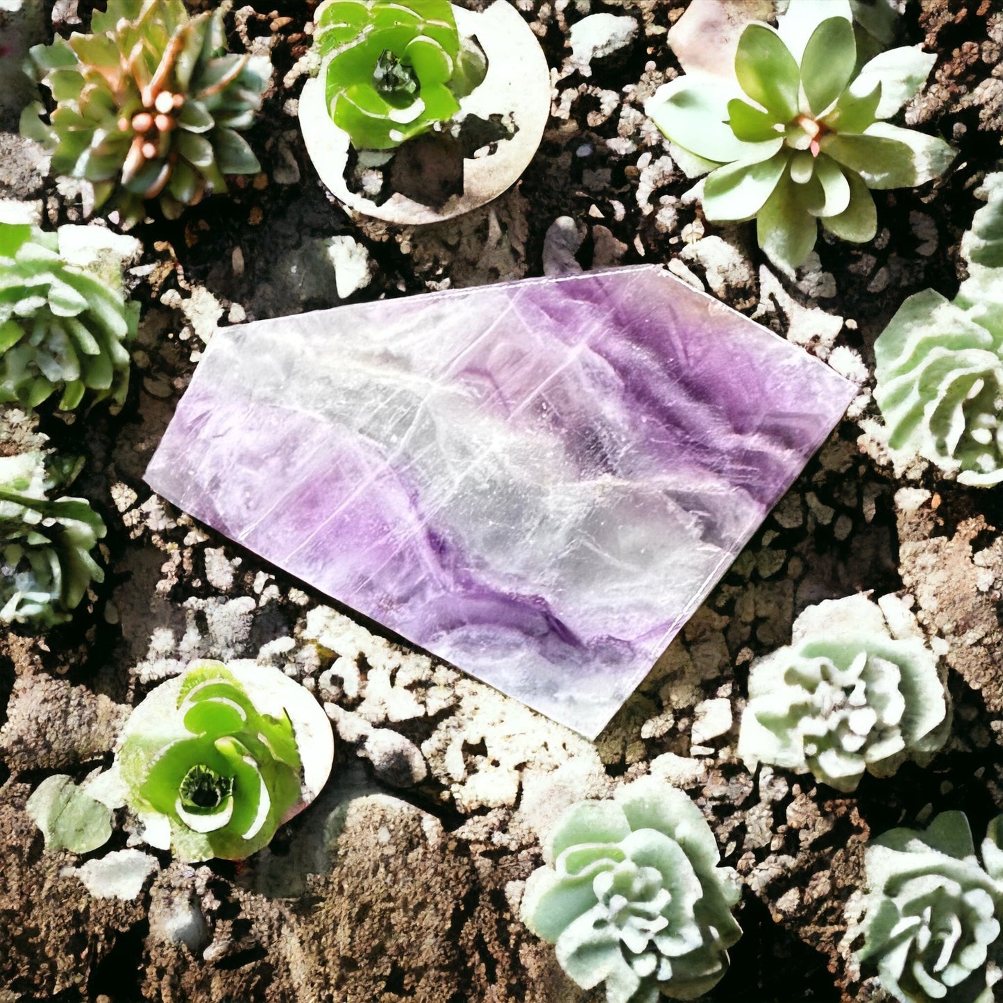 Feather Fluorite Freeform