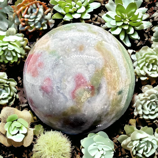 Ocean Jasper Sphere