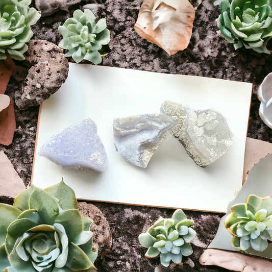 Blue Lace Agate Raw